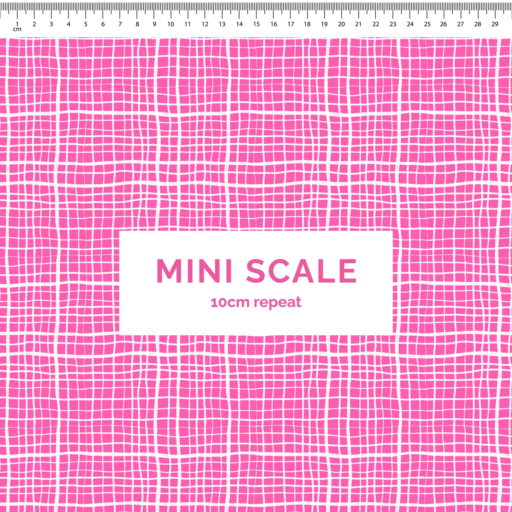 Pre-Order: Plaid (White on Pink)