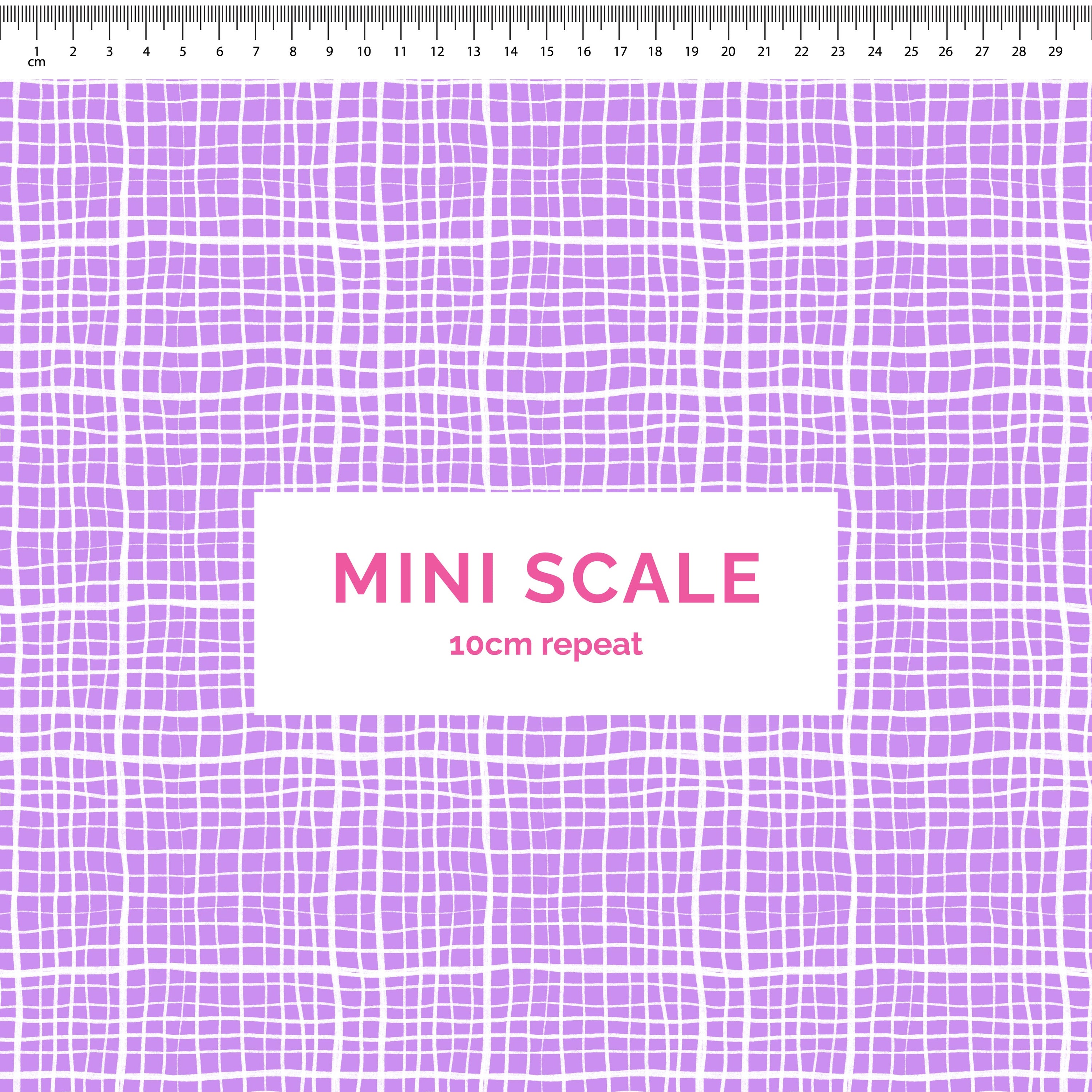 Pre-Order: Plaid (White on Purple)