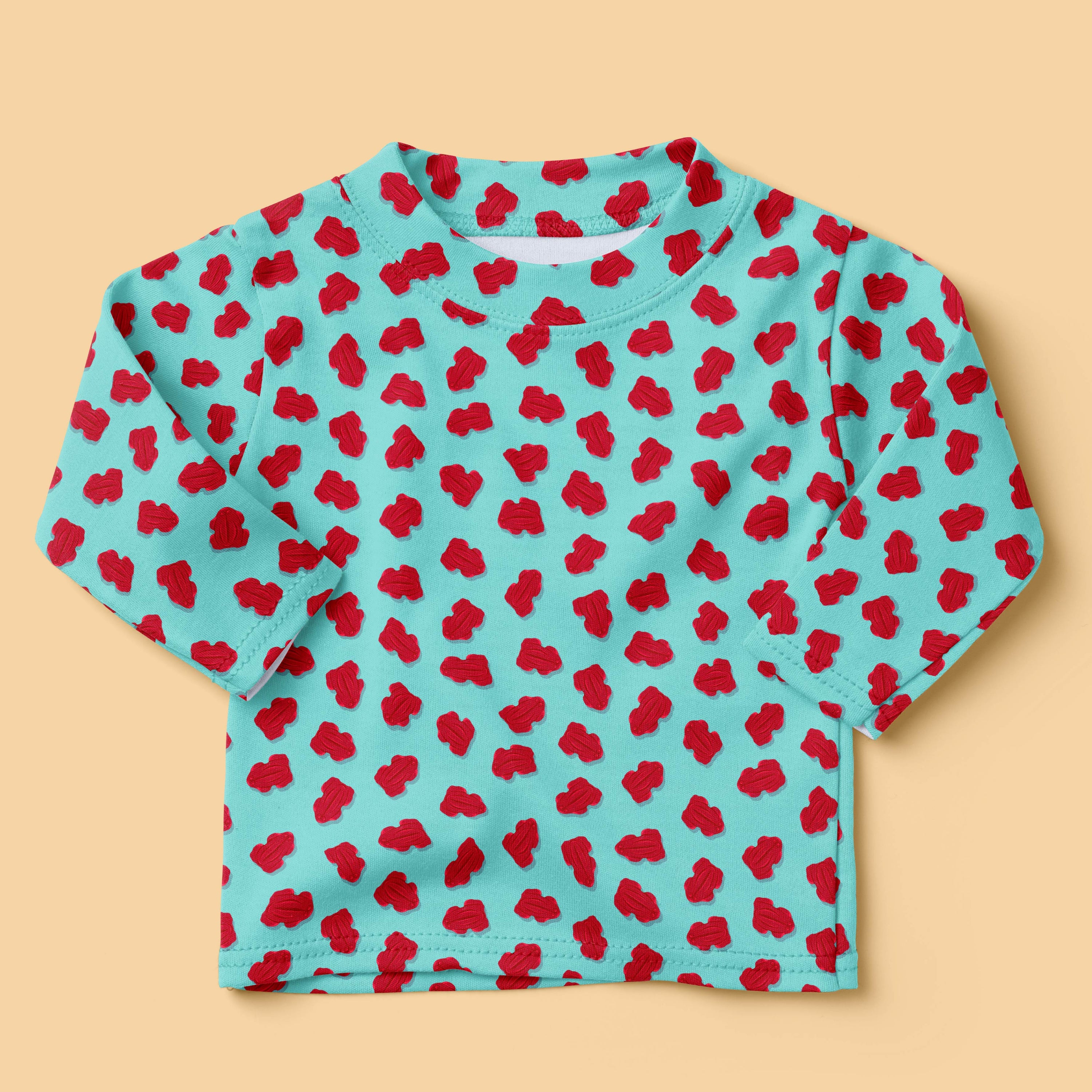 Pre-Order: Red Frogs (Teal)