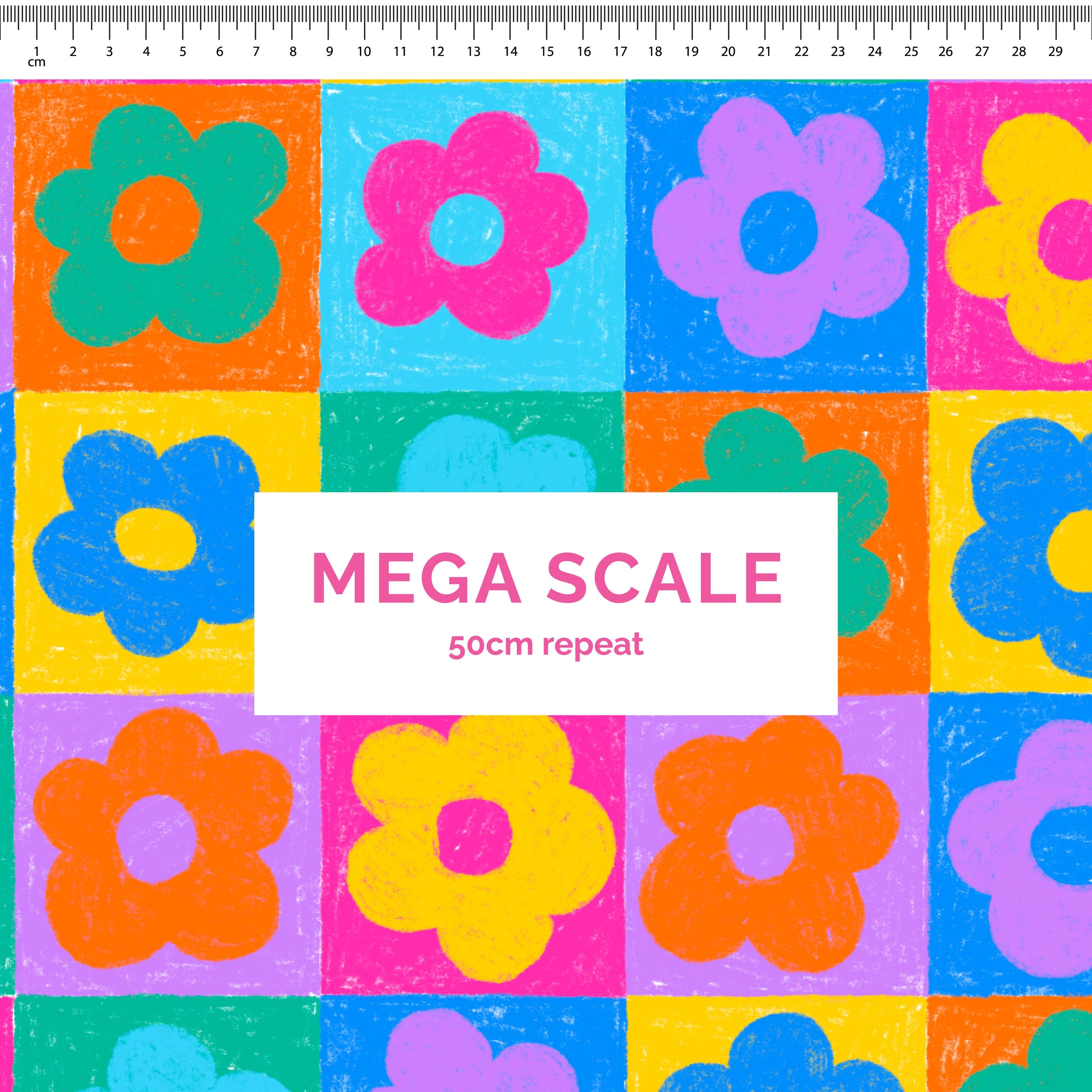 Pre-Order: Retro Floral Squares