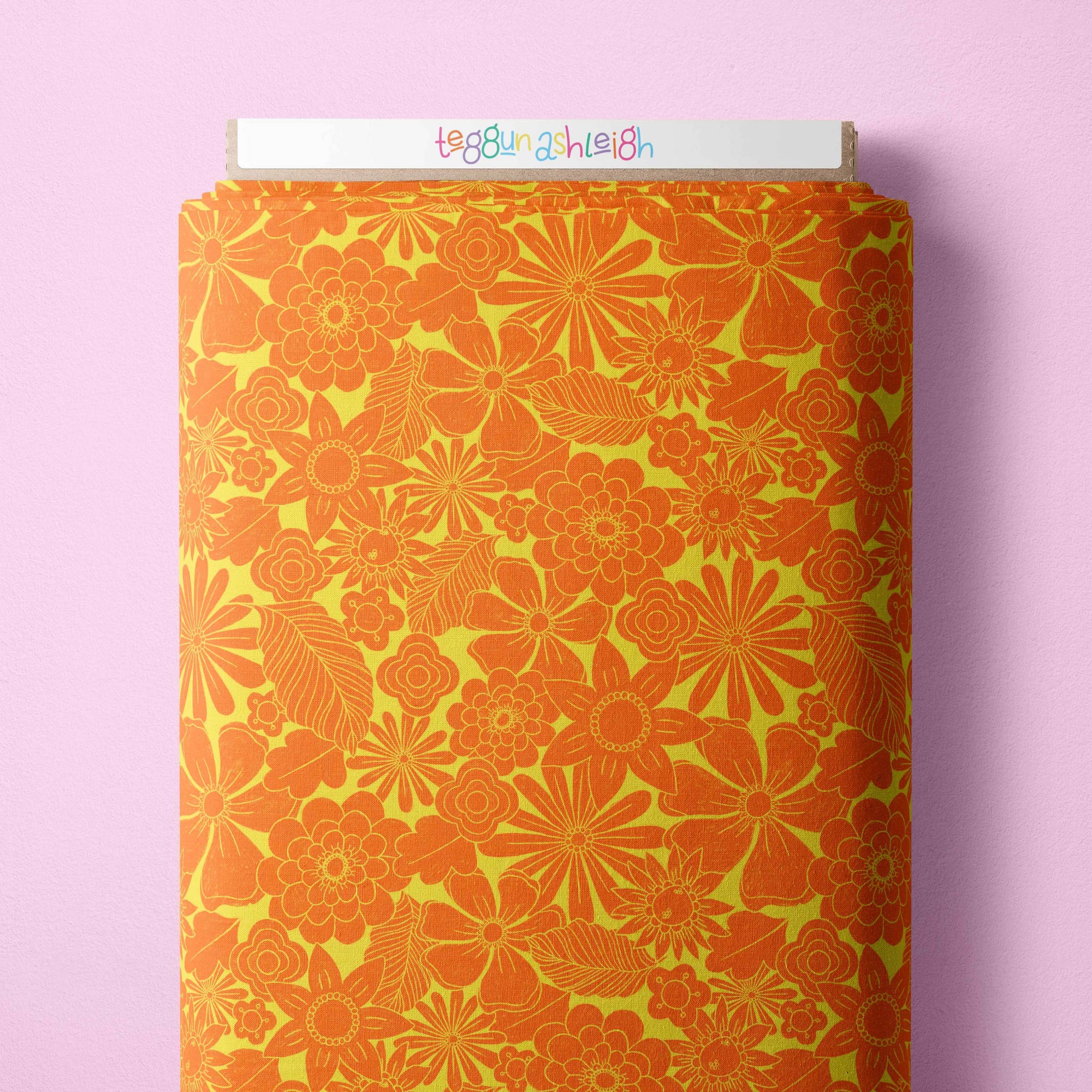 Pre-Order: Retro Florals (Orange)