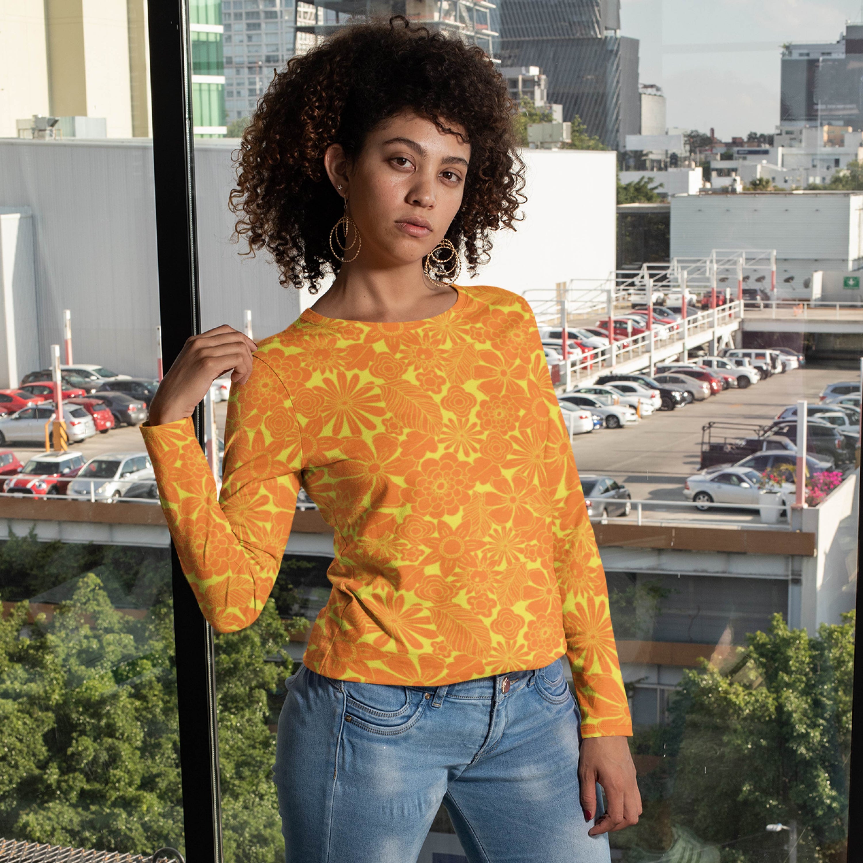 Pre-Order: Retro Florals (Orange)