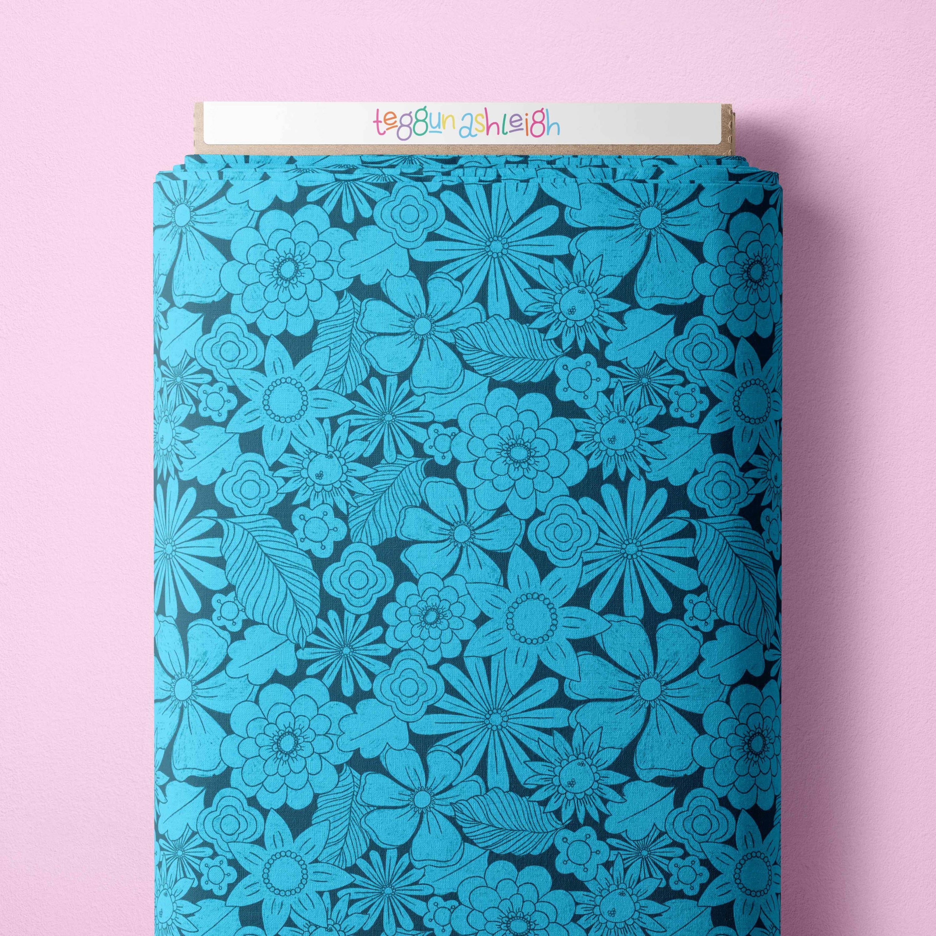 Pre-Order: Retro Florals (Blue)