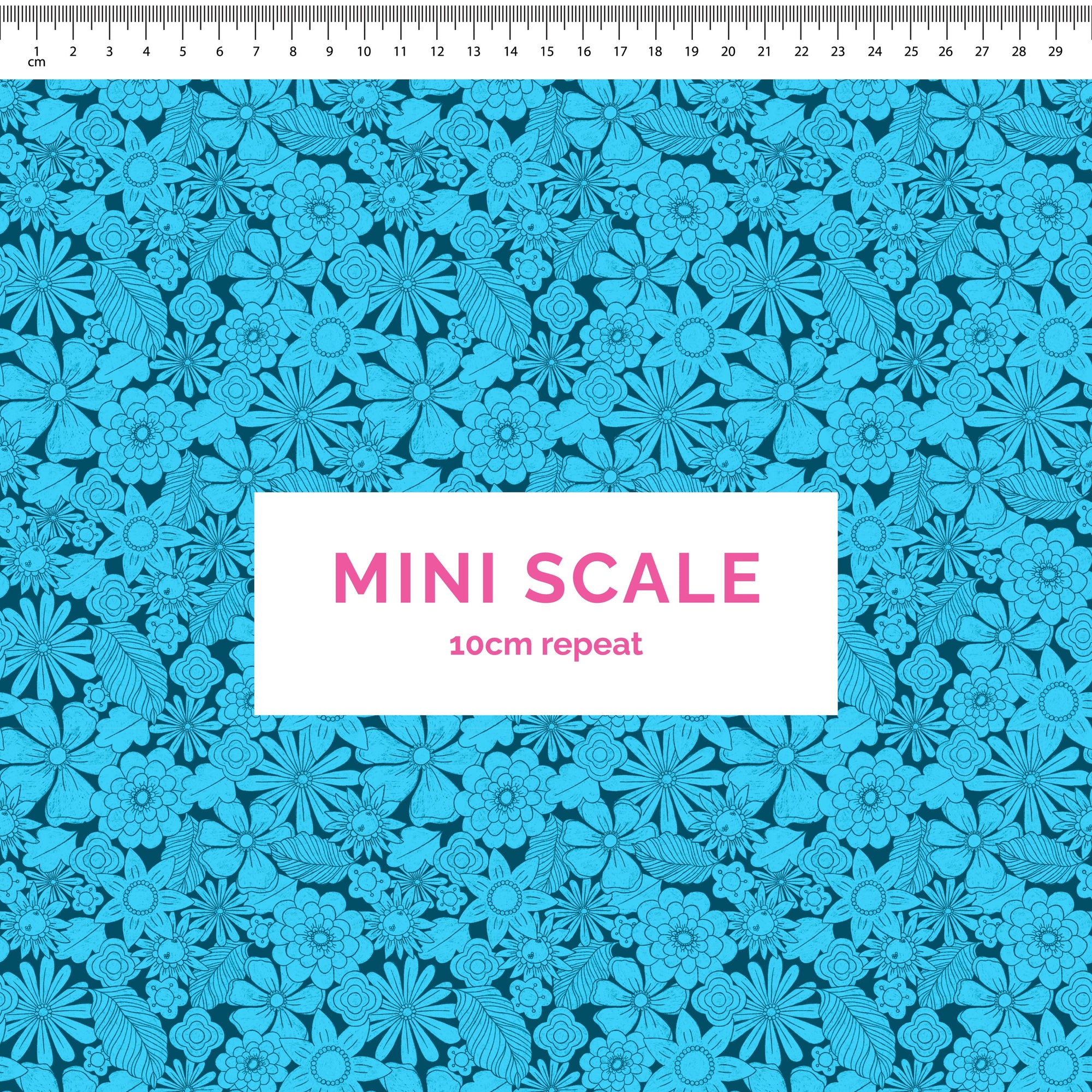 Pre-Order: Retro Florals (Blue)