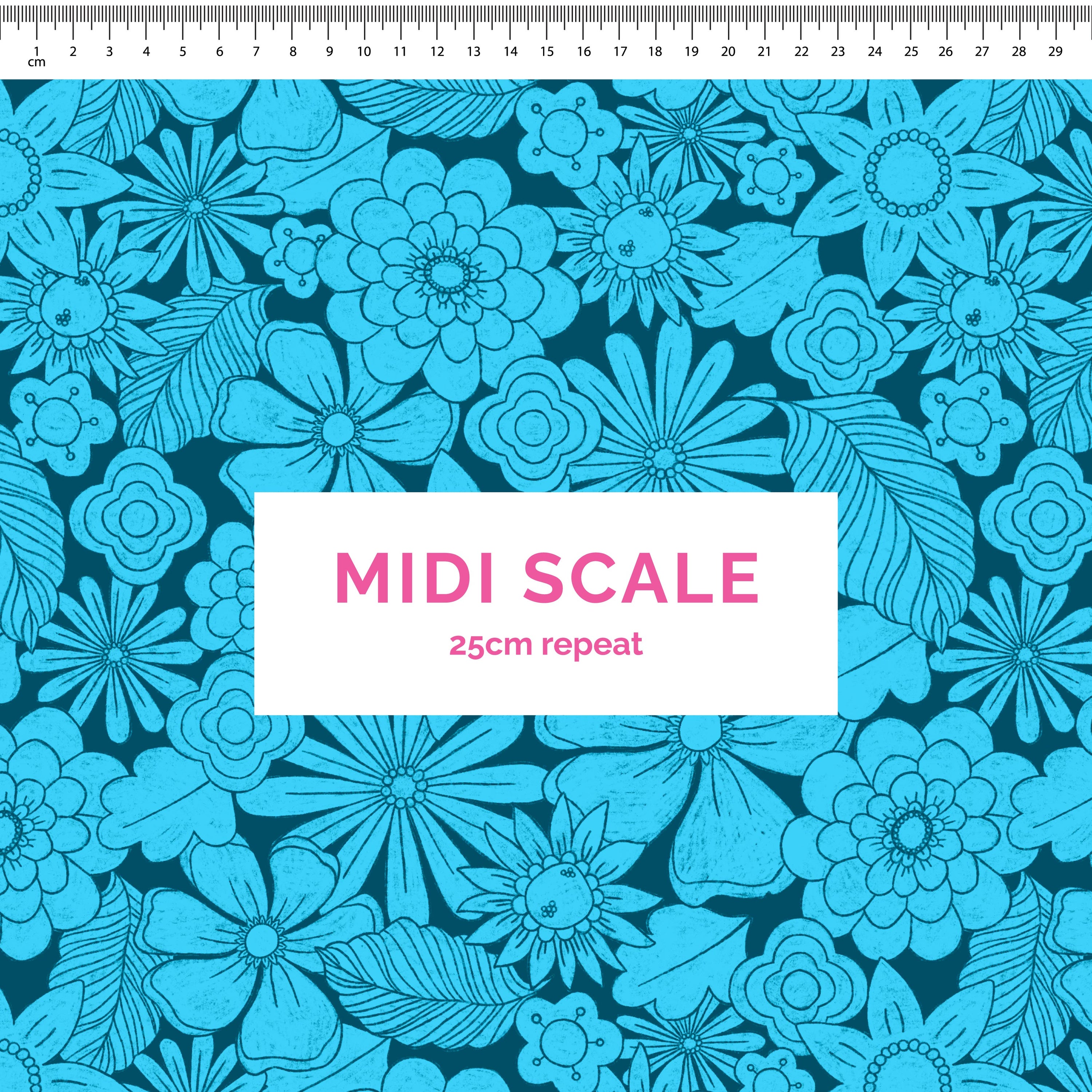 Pre-Order: Retro Florals (Blue)
