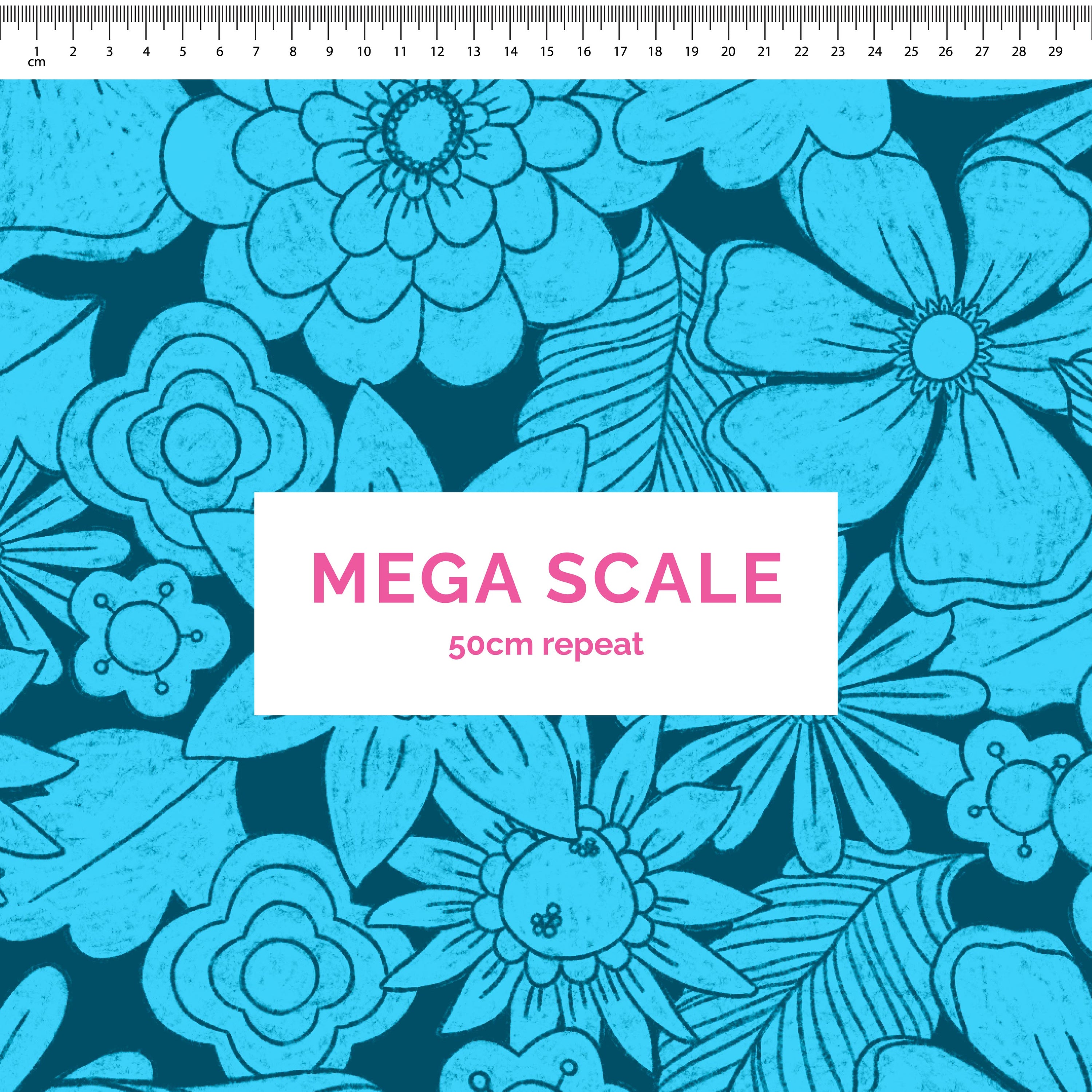 Pre-Order: Retro Florals (Blue)