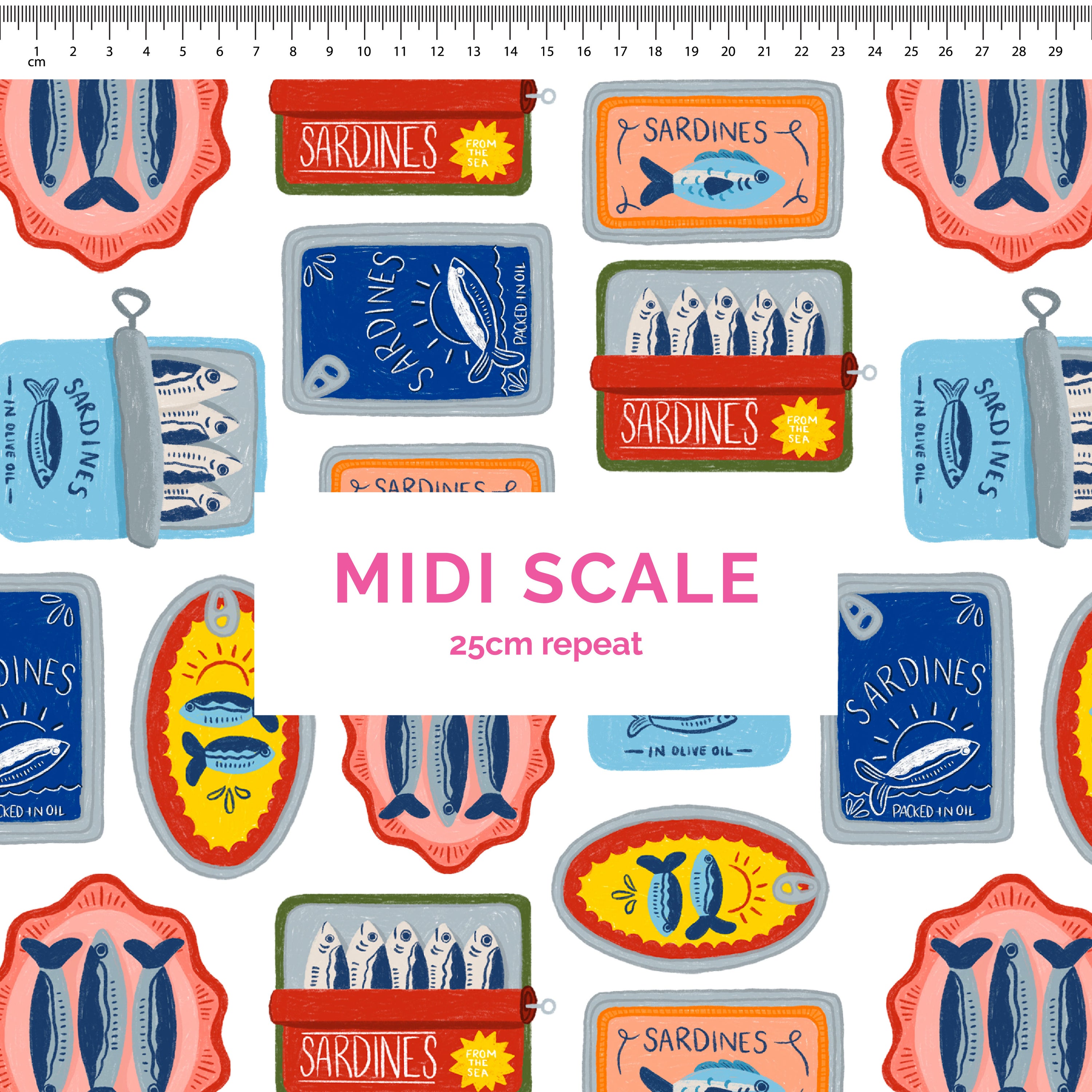Pre-Order: Sardines (White)