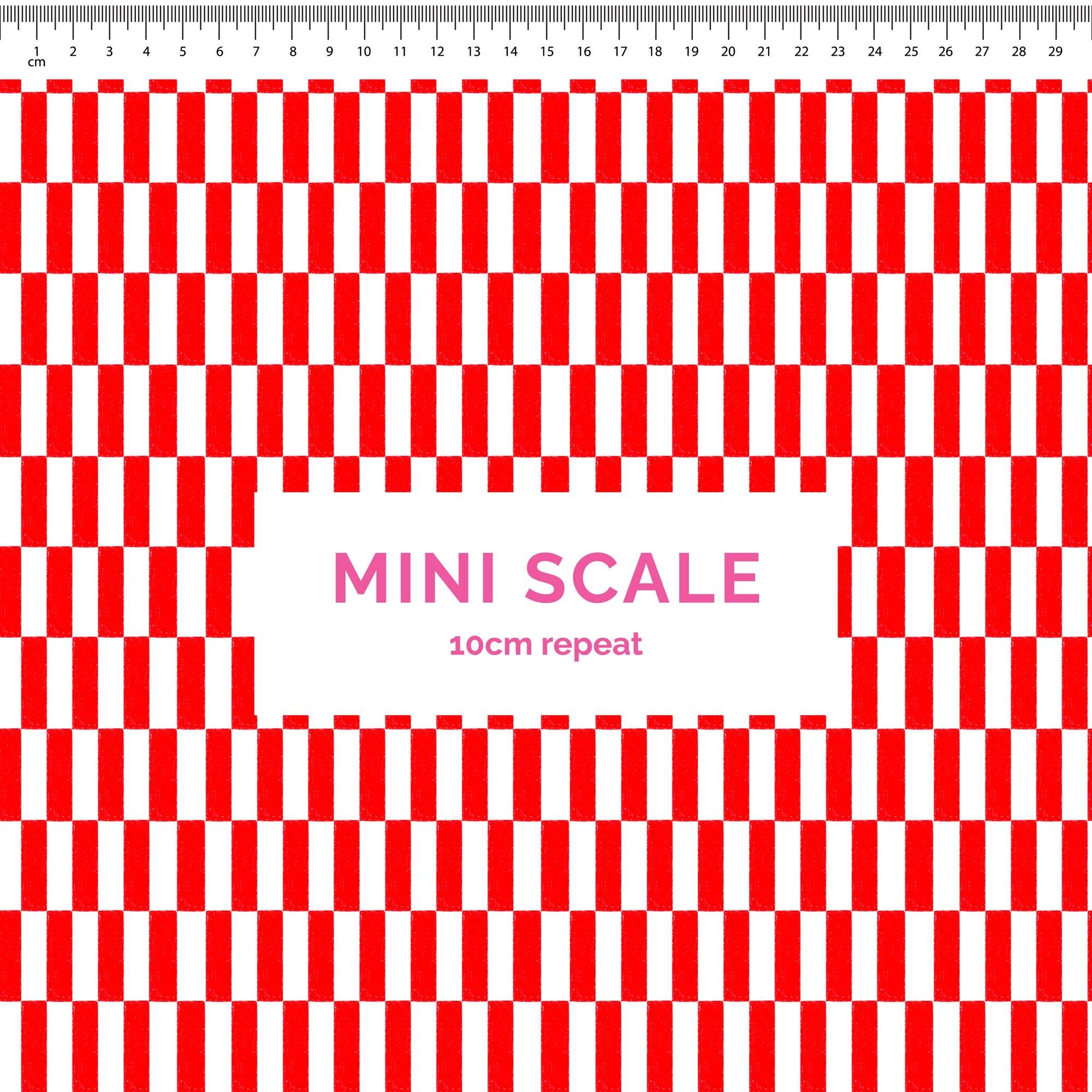 Pre-Order: Stretched Checkers (Red)