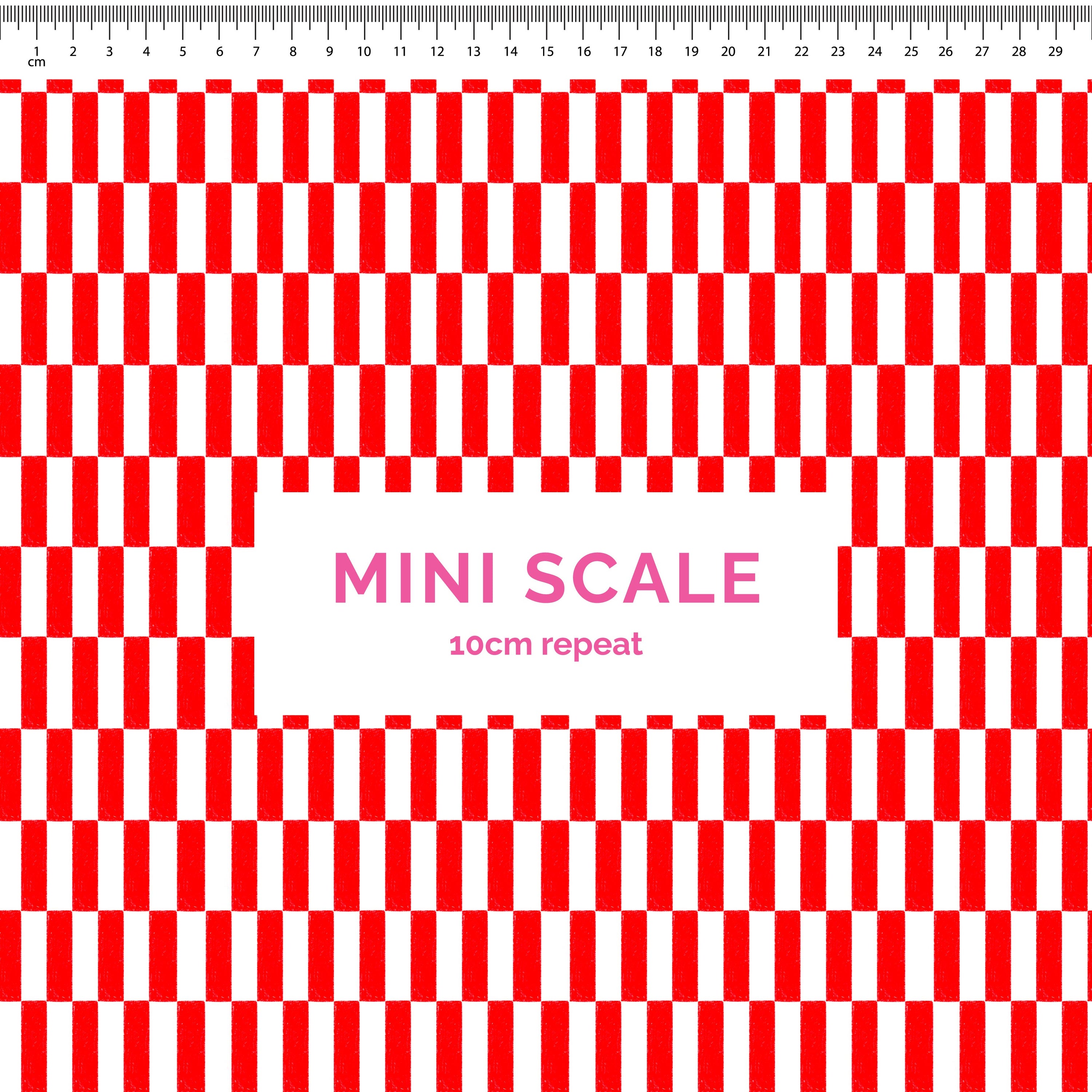 Pre-Order: Stretched Checkers (Red)