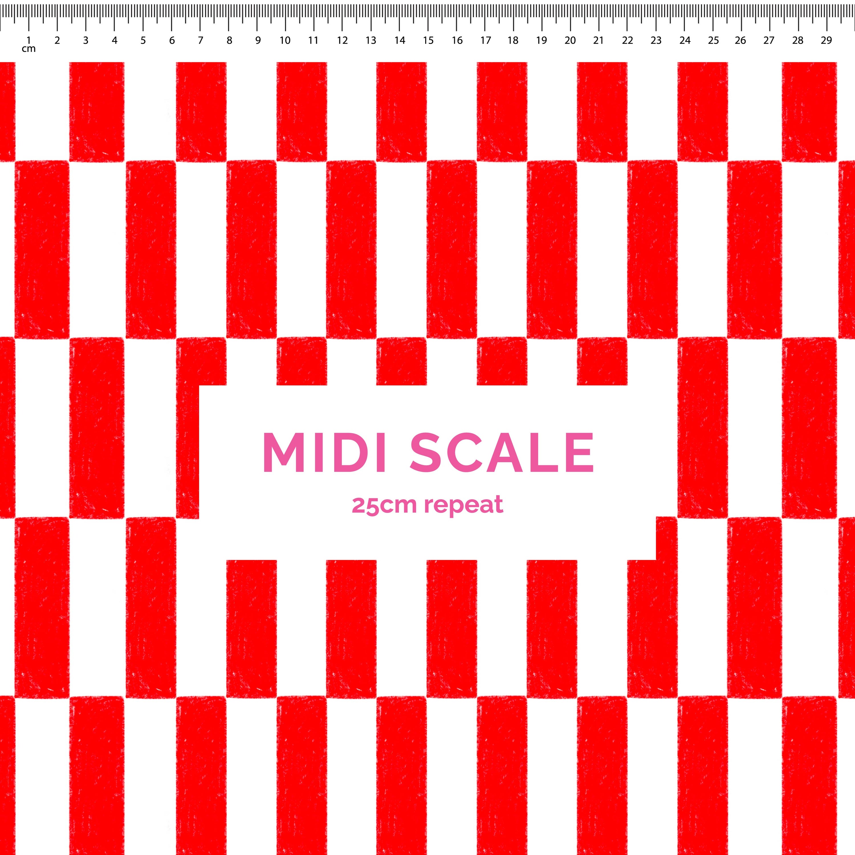Pre-Order: Stretched Checkers (Red)