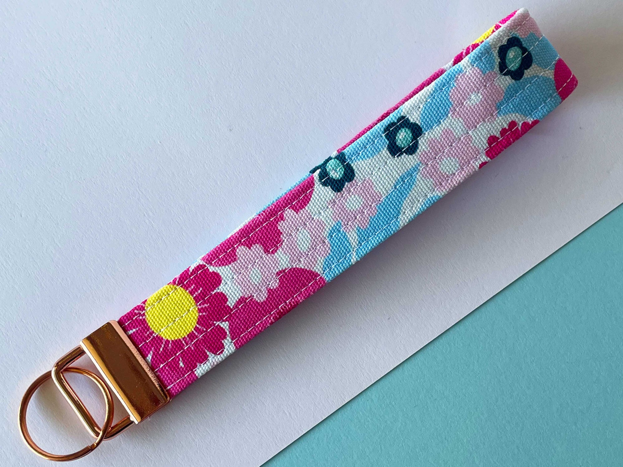 Key Fob/Wristlet: Summer's Garden