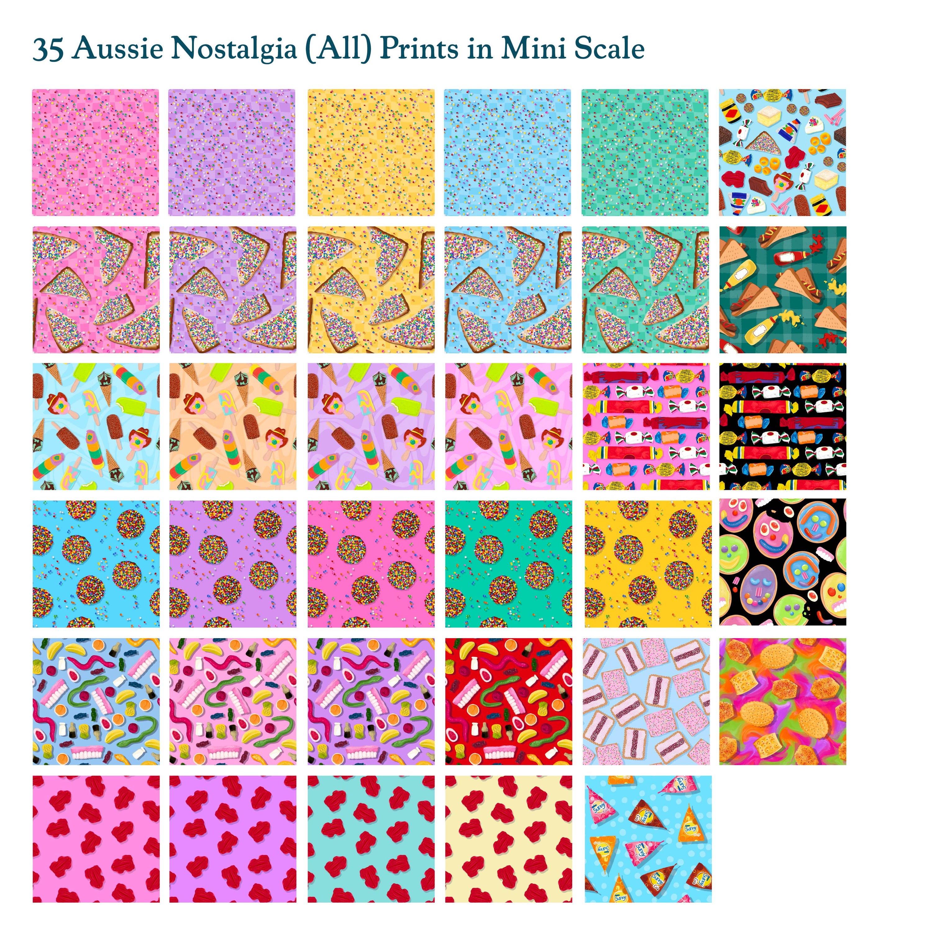 Pre-Order: Aussie Nostalgia Fat Quarter Pack