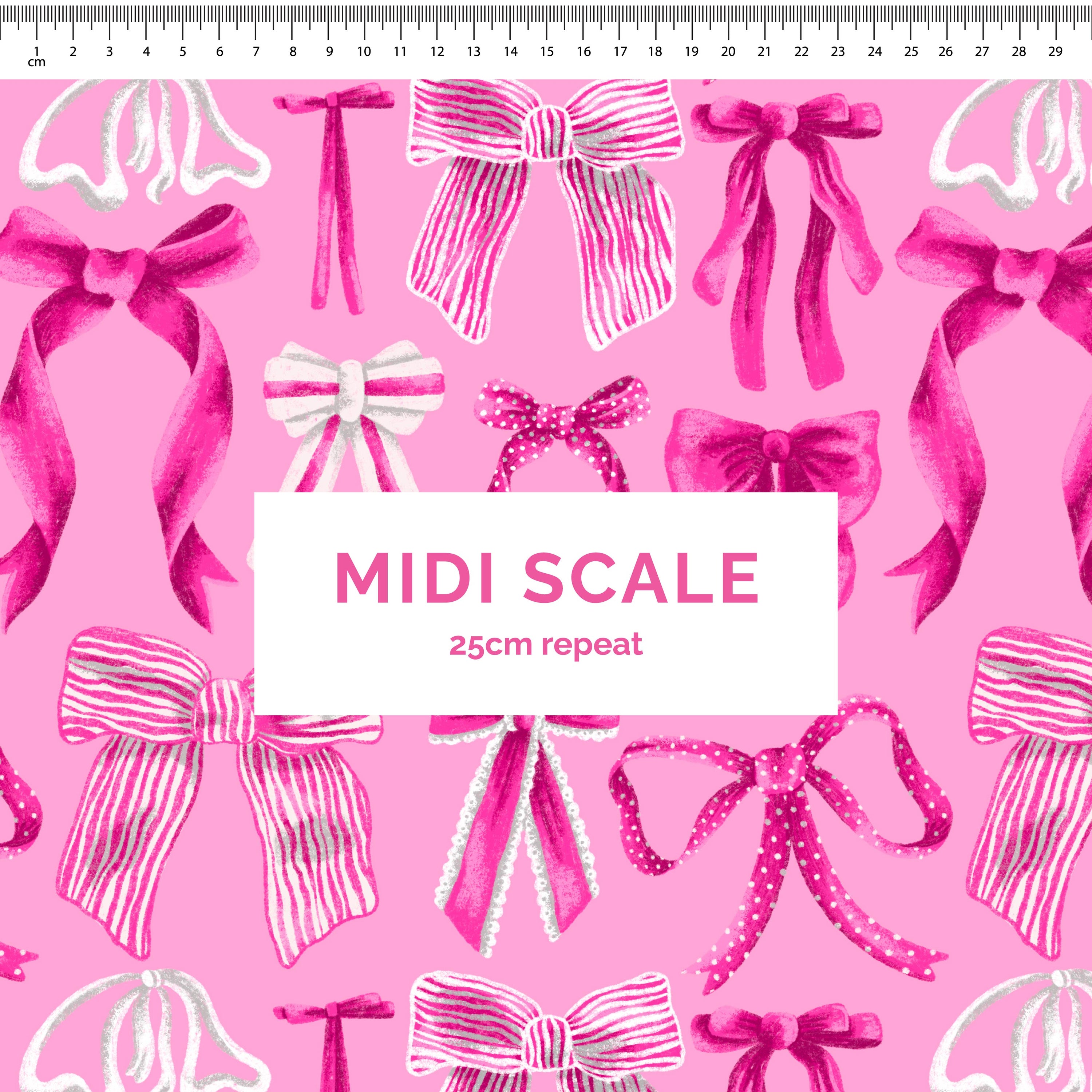 Pre-Order: Bows (Pink/White On Pink)