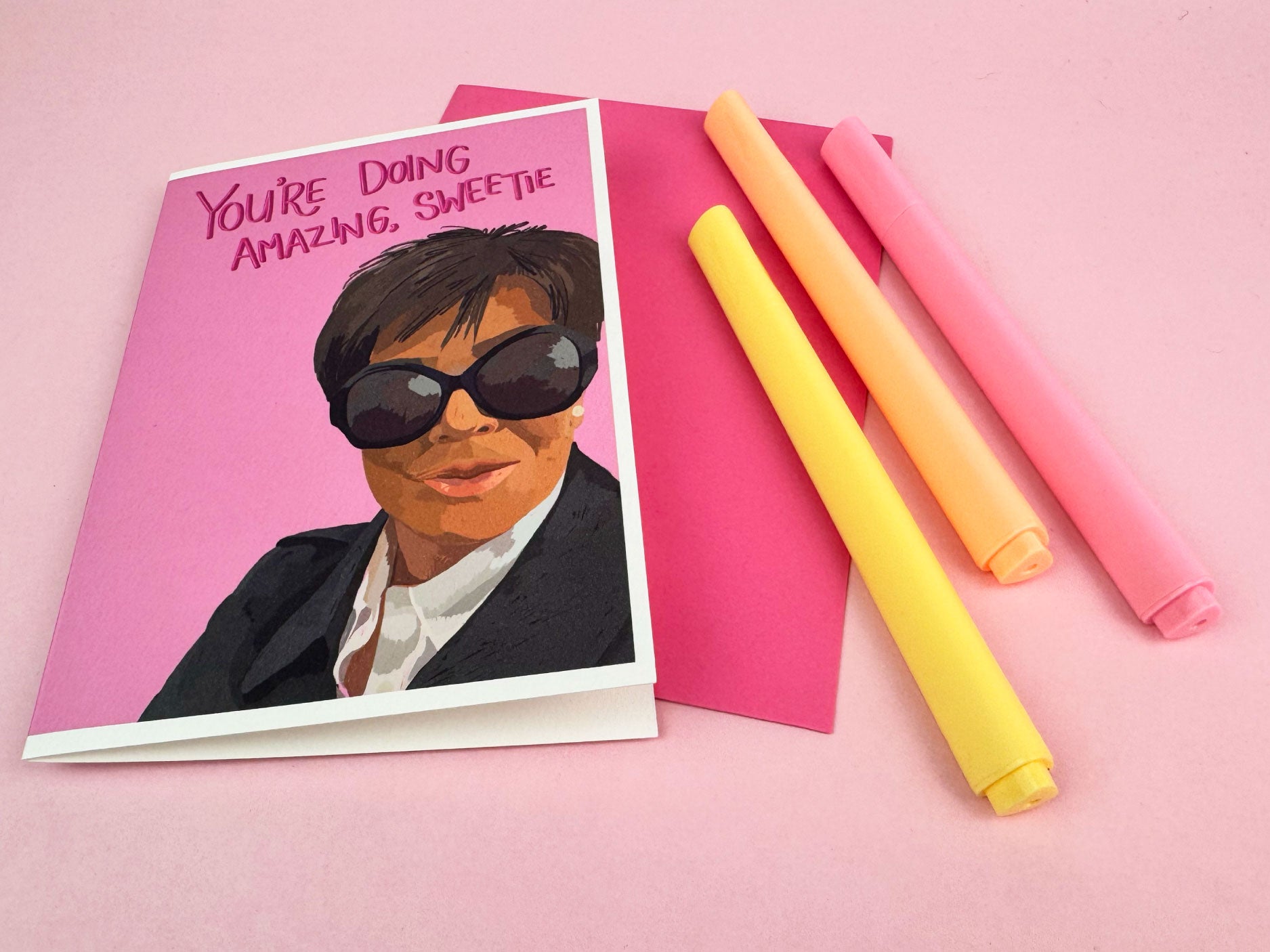 You're doing amazing, Sweetie - Greeting Card